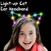 LIGHT UP CAT HEADBAND