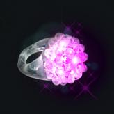 SUPER BRIGHT PINK JELLY RING